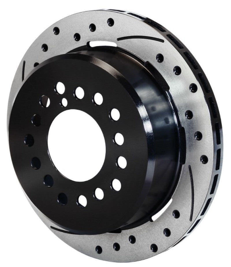 Wilwood Rotor-1.91in Offset-SRP-BLK-Drill-RH 12.19 x .810 - 5 Lug-thumbmail-1