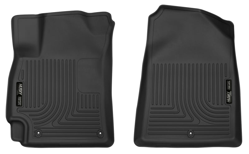 Husky Liners 17-18 Hyundai Elantra X-Act Contour Black Front Floor Liners-thumbmail-1