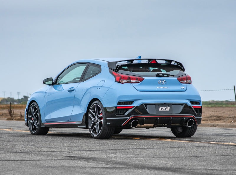 Borla 19-20 Hyundai Veloster N 2.0L I4 MT FWD 2DR 3in ATAK CatBack Exhaust w/ SS Tips-thumbmail-4