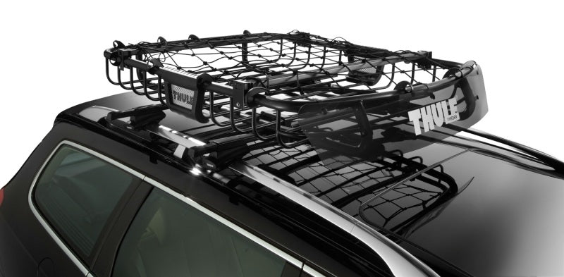 Thule Stretch Cargo Roof Basket Net - Black (Works w/ 1-1/4in. Basket Tubing or Smaller)-thumbmail-4