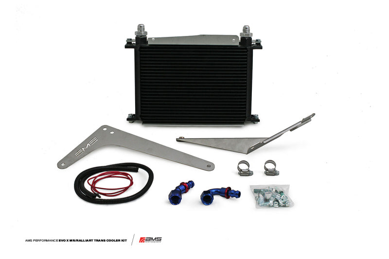AMS Performance 08-15 Mitsubishi EVO X MR/Ralliart SST Transmission Oil Cooler Kit-thumbmail-3