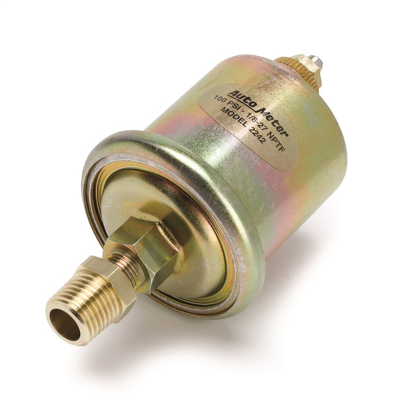 AutoMeter Gauge Quad 3-3/8in. 240 Ohm(e) to 33 Ohm(f) Elec Antique Beige-thumbmail-3