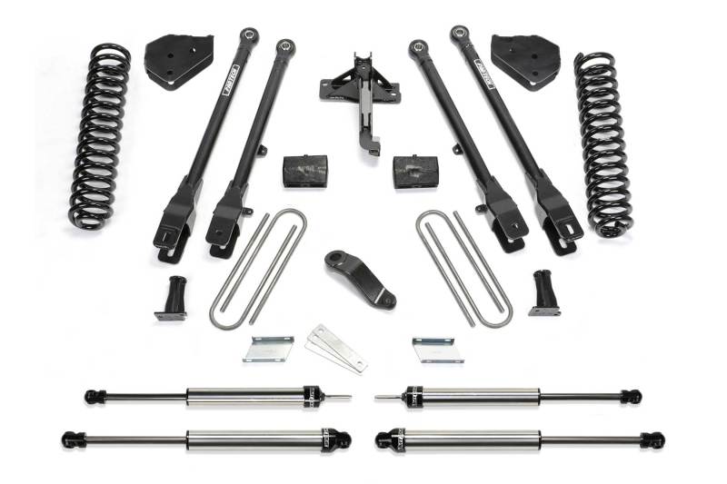 Fabtech 18 Ford F450/F550 4WD Diesel 6in 4Link Sys w/Coils & Dl Shks-thumbmail-1