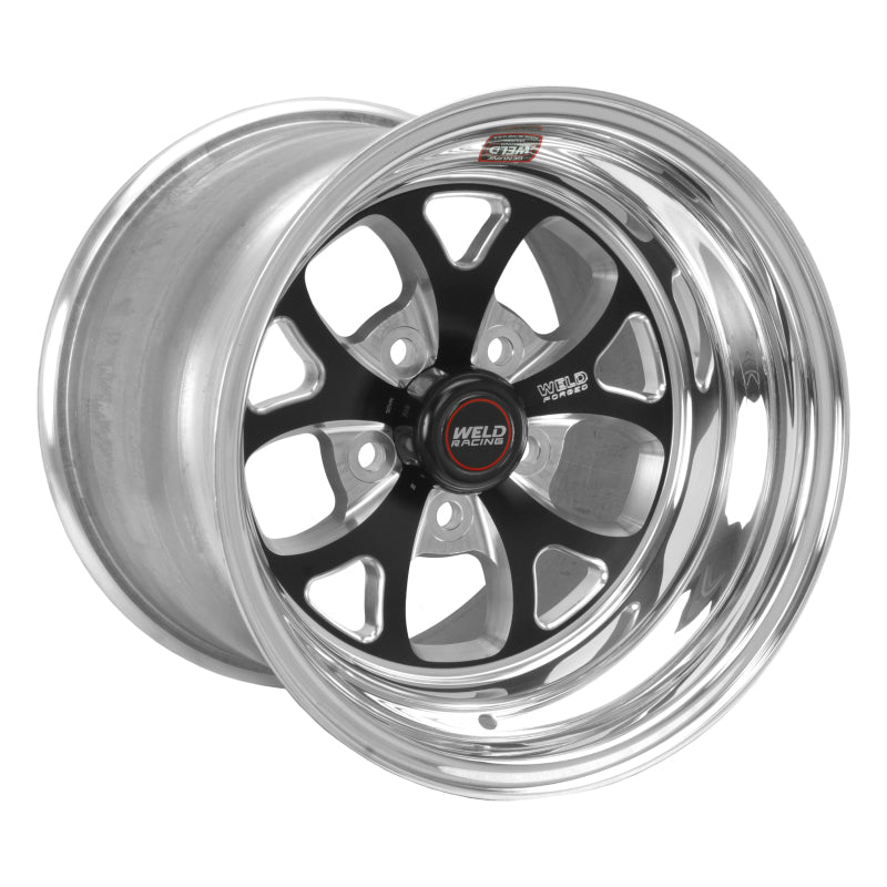 Weld S76 15x10.33 / 5x4.5 BP / 4.5in. BS Black Wheel (Low Pad) - Non-Beadlock-thumbmail-1