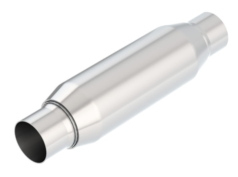 Borla CrateMuffler Resonator Option 2.25in Center/Center 3.5in Round x 10in-thumbmail-2