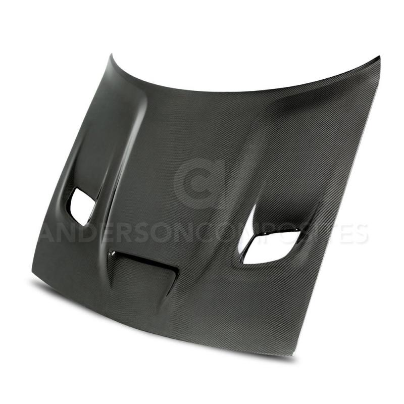 Anderson Composites 15-16 Dodge Challenger Hellcat Carbon Fiber Hood-thumbmail-2