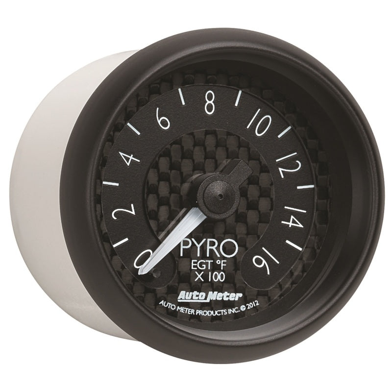 Autometer GT Series 52mm Full Sweep Electronic 0-1600 Deg F EGT/Pyrometer Gauge-thumbmail-5