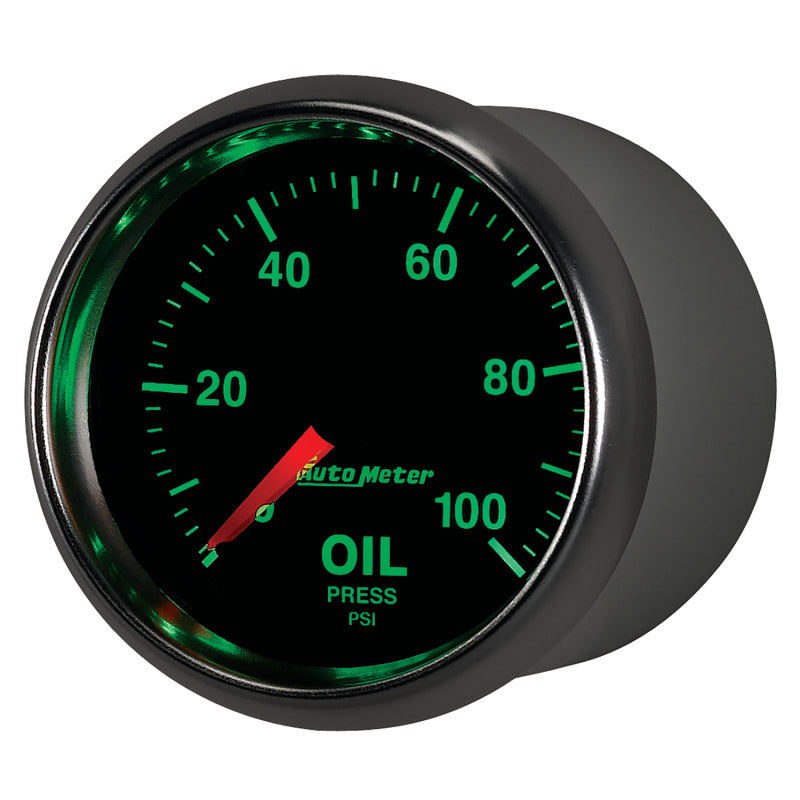 Autometer GS 52mm 0-100 PSI Mechanical Oil Pressure Gauge-thumbmail-6