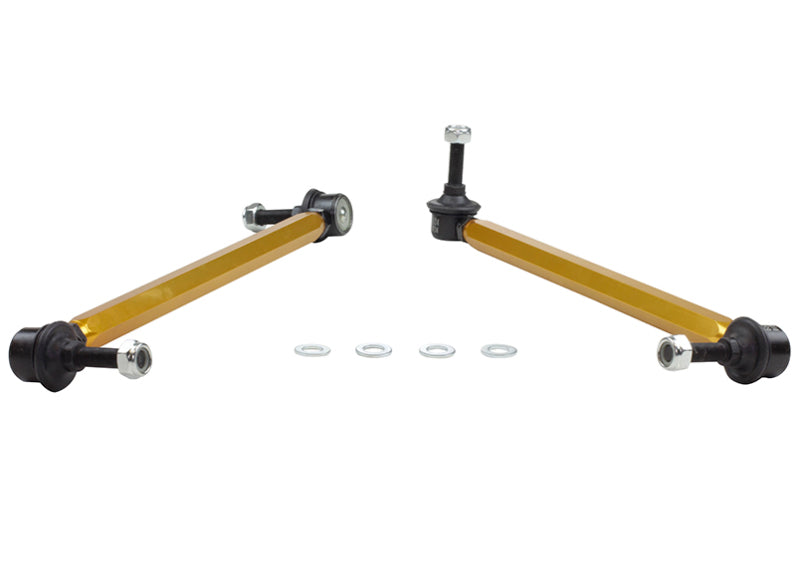 Whiteline 06/05+ Ford Focus LS / 05/09+ Mazda 3 BK Front Swaybar Link Kit H/Duty Adj Steel Ball-thumbmail-4