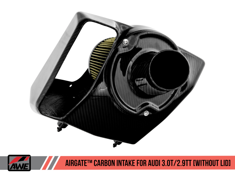 AWE Tuning Audi B9/B9.5 S4/S5/RS5 3.0T Carbon Fiber AirGate Intake w/ Lid-thumbmail-20