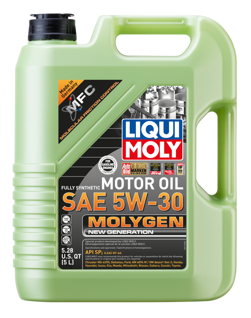LIQUI MOLY 5L Molygen New Generation Motor Oil 5W30-thumbmail-1