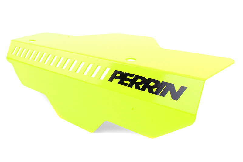 Perrin Subaru Neon Yellow Pulley Cover-thumbmail-3