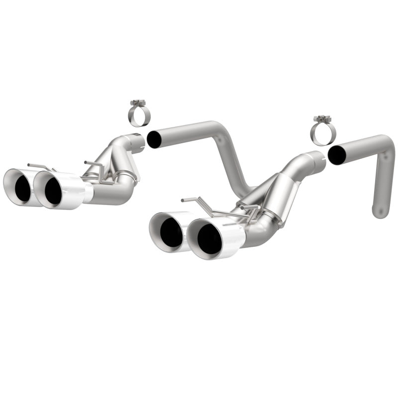 Magnaflow 09-11 Chev Corvette V8 6.2L Comp Series Quad Center Rear Exit SS Cat-Back Perf Exhaust-thumbmail-2