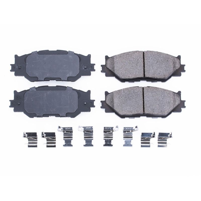 Power Stop 06-15 Lexus IS250 Front Z17 Evolution Ceramic Brake Pads w/Hardware-thumbmail-1