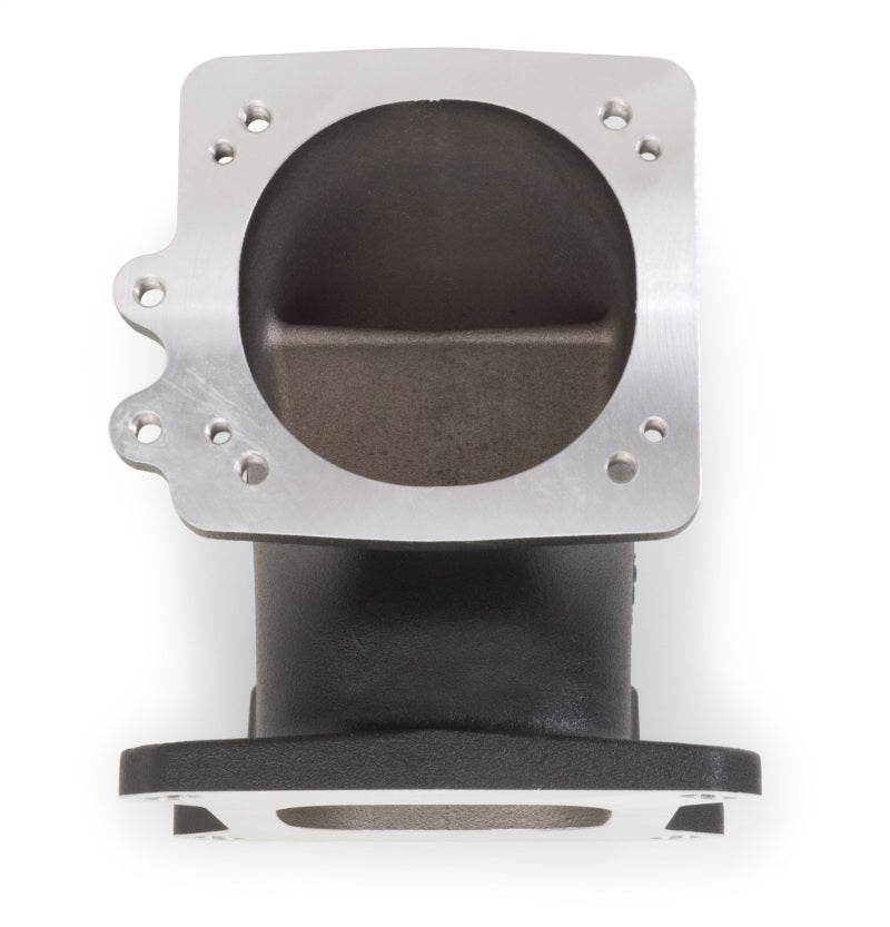 Edelbrock High Flow Intake Elbow 95mm Throttle Body to Square-Bore Flange Black Finish-thumbmail-20
