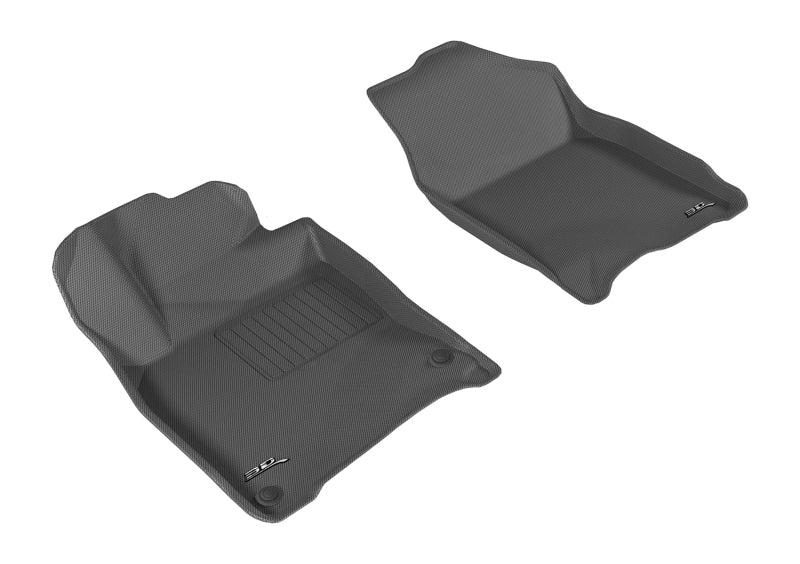 3D MAXpider 2016-2020 Honda Civic Kagu 1st Row Floormat - Black-thumbmail-2
