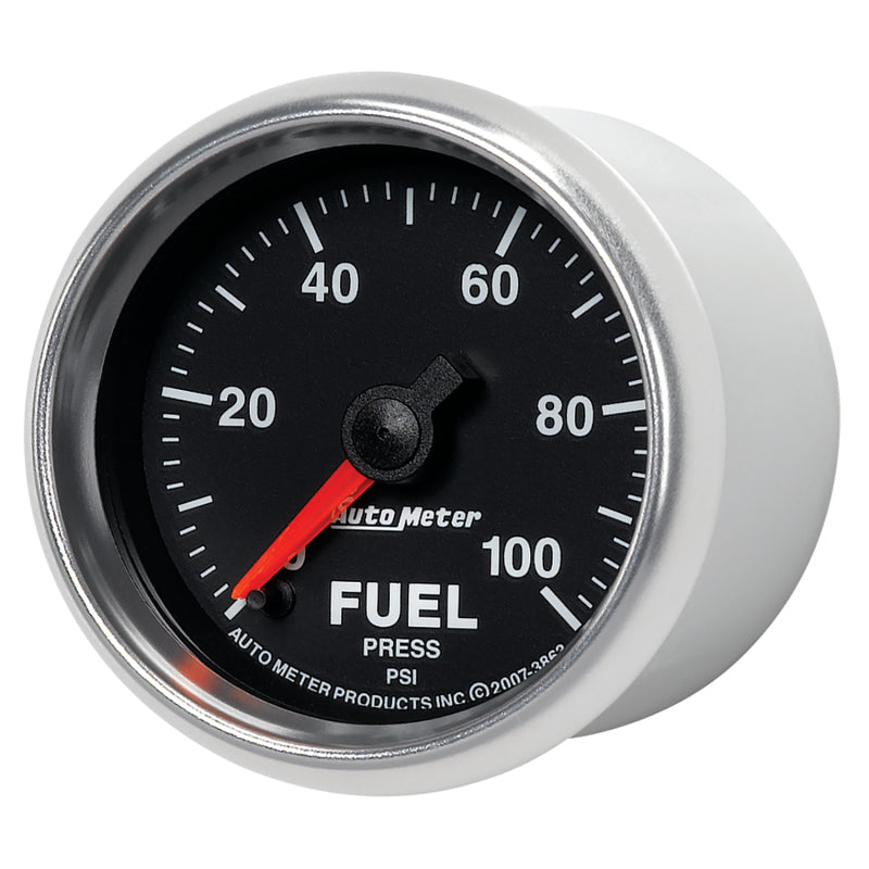 Autometer GS 0-100 PSI Full Sweep Electronic Fuel Pressure Gauge-thumbmail-5