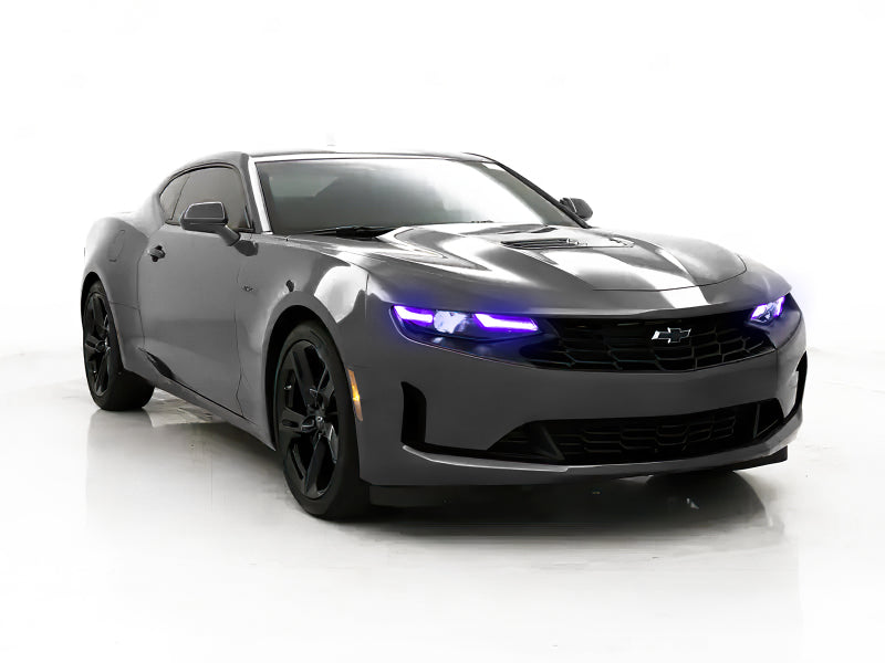 Oracle 19-21 Chevy Camaro LS/LT RGB+A Headlight DRL Upgrade Kit - ColorSHIFT w/ BC1 Controller-thumbmail-8