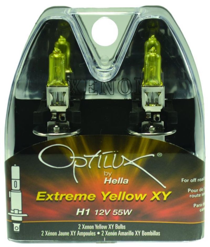 Hella Optilux H1 12V/55W XY Yellow Bulb-thumbmail-8