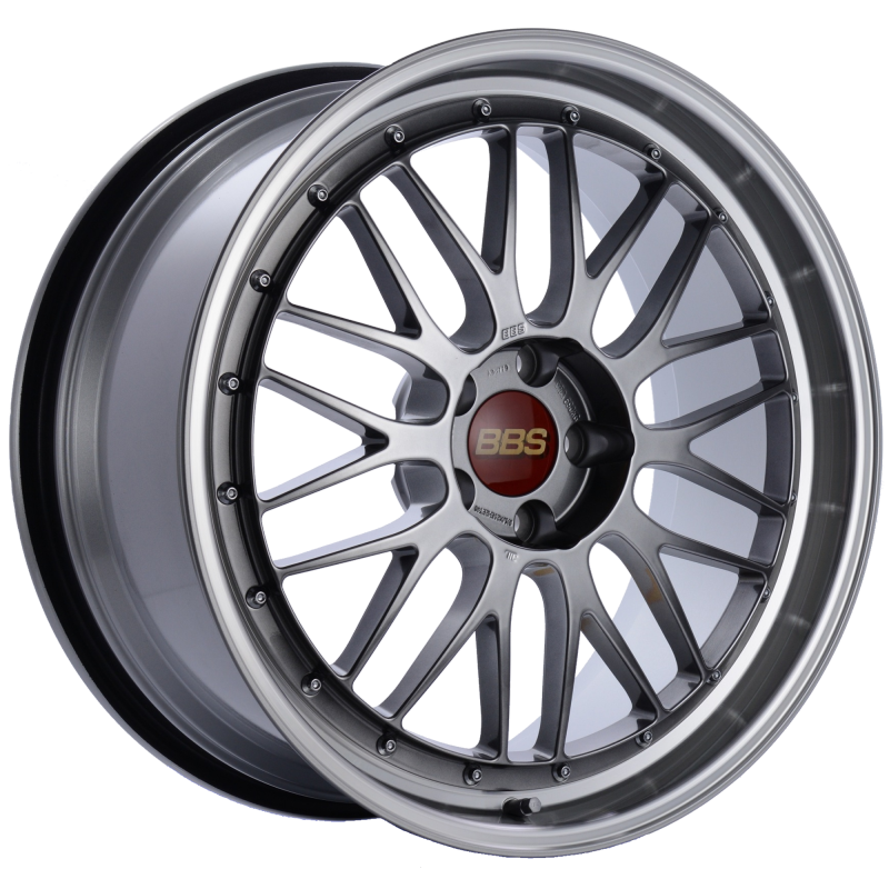 BBS LM 20x9.5 5x114.3 ET40 CB66 Diamond Black Center Diamond Cut Lip Wheel-thumbmail-2