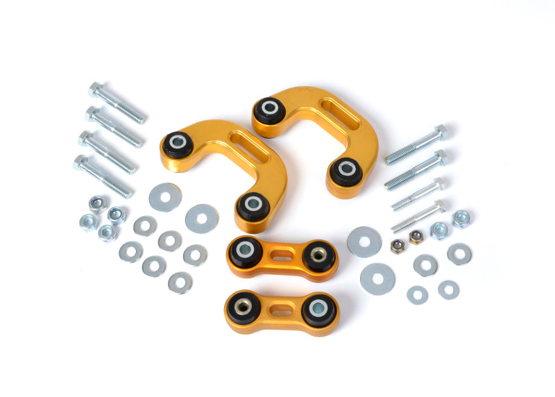 Whiteline 93-00 & 03-07 Subaru Impreza Non-Turbo Front&Rear Sway bar link conv kit - extra h/d alloy-thumbmail-3