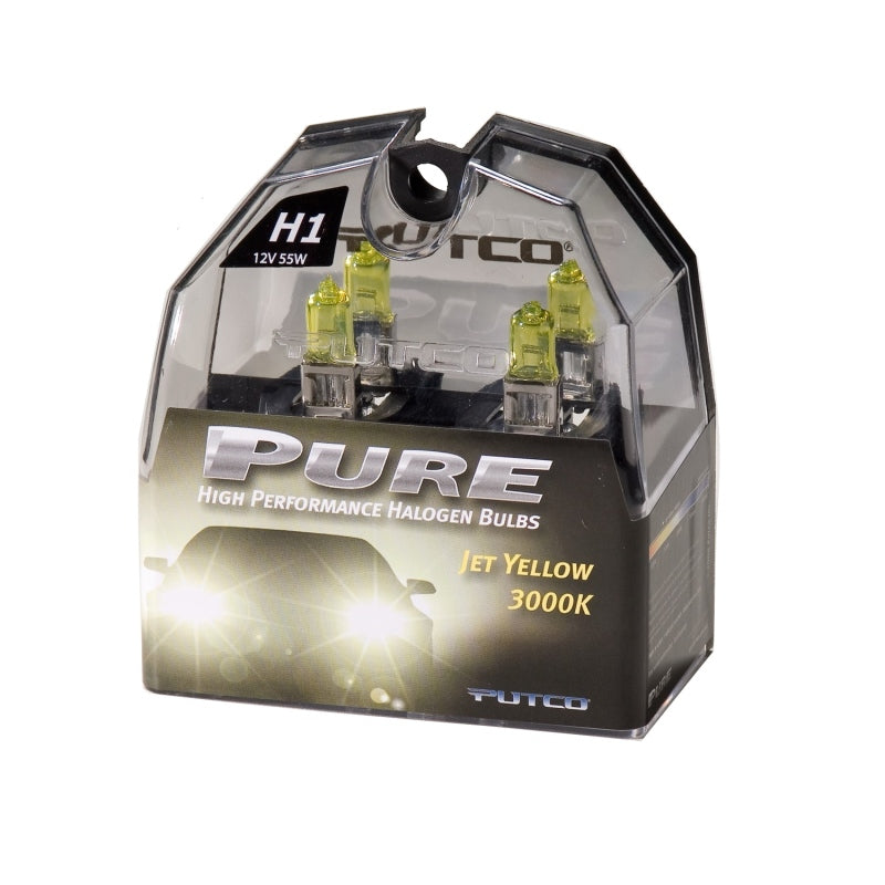 Putco Jet Yellow H1 - Pure Halogen HeadLight Bulbs-thumbmail-4