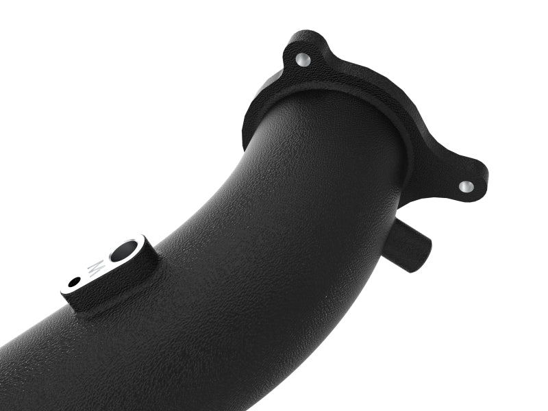 aFe BladeRunner Black 2-3/4in Aluminum Charge Pipe 2021 Toyota Supra GR (A90) I4-2.0L (t) B48-thumbmail-4