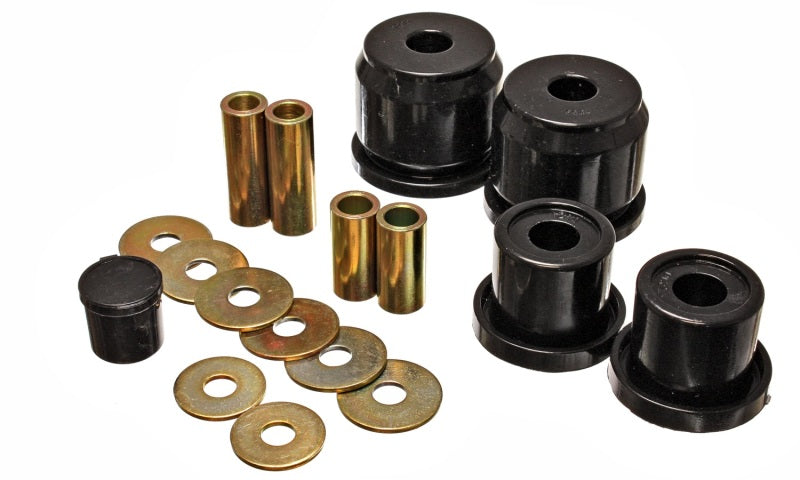 Energy Suspension 00-09 Honda S2000 Black Rear Differential Carrier Bushing Set-thumbmail-1