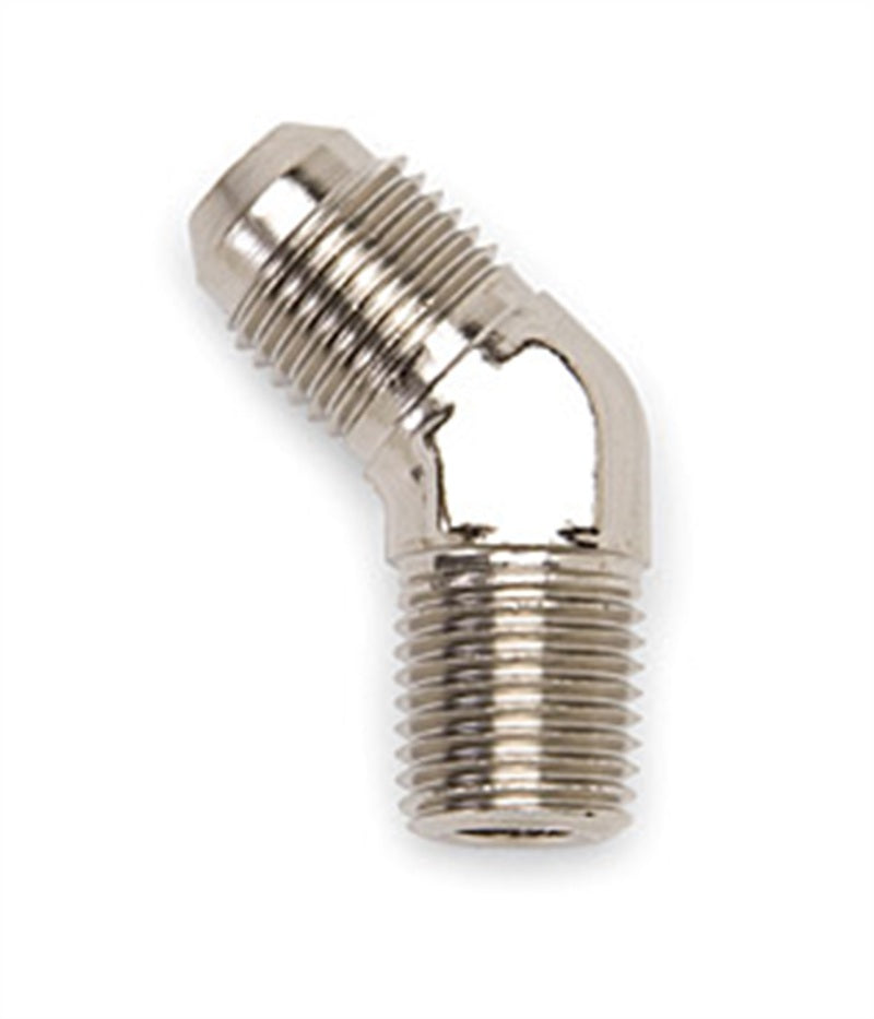 Russell Performance -6 AN to 1/4in NPT 45 Degree Flare to Pipe Adapter-thumbmail-4