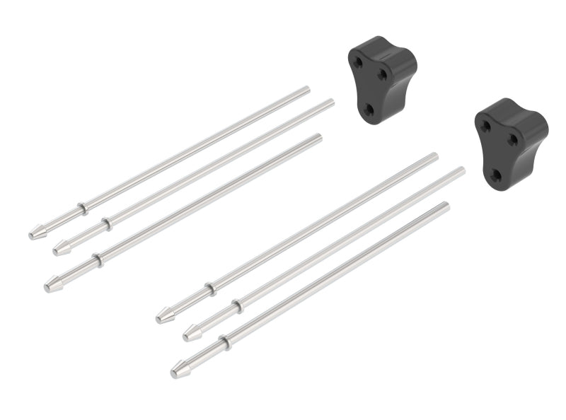 Borla Hanger & Isolator Kit - 6 Hanger Rods & 2 Rubber Isolators-thumbmail-2