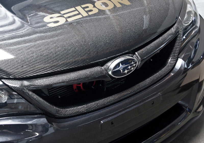 Seibon 11-13 Subaru Impreza/WRX/STi Carbon Fiber Front Grill-thumbmail-6