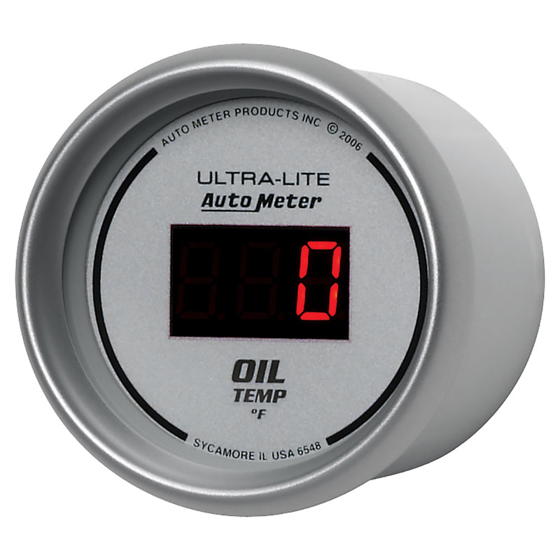 Autometer Ultra-Lite 52MM 0-340 Deg F Digital Oil Temperature-thumbmail-3