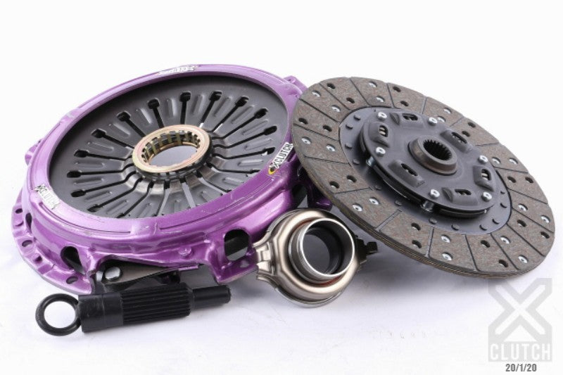XClutch 07-17 Mitsubishi Lancer EVO X 2.0L Stage 1 Steel Backed Organic Clutch Kit-thumbmail-2