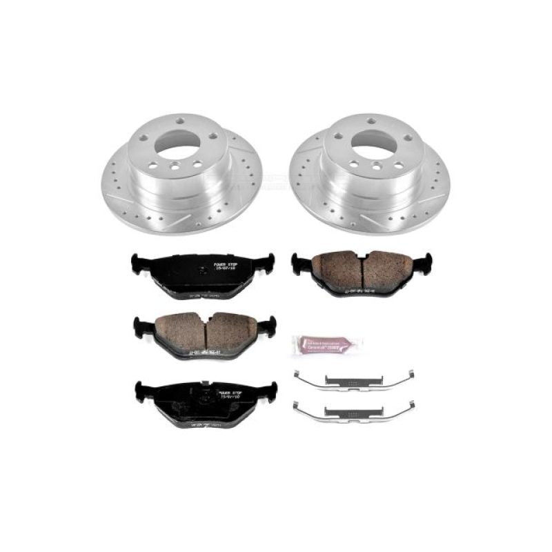 Power Stop 96-02 BMW Z3 Rear Z23 Evolution Sport Brake Kit-thumbmail-1