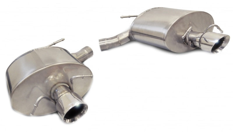 Corsa 11-13 Cadillac CTS Wagon V 6.2L V8 Polished Sport Axle-Back Exhaust-thumbmail-2