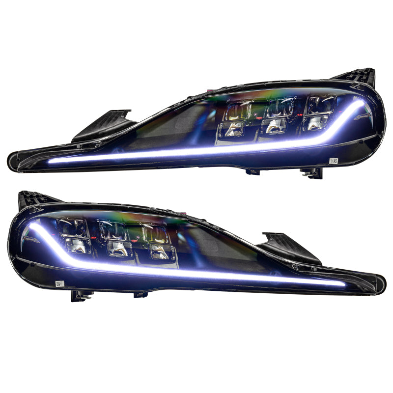 Oracle 20-21 Toyota Supra GR RGB+A Headlight DRL Upgrade Kit - ColorSHIFT w/ BC1 Controller-thumbmail-10