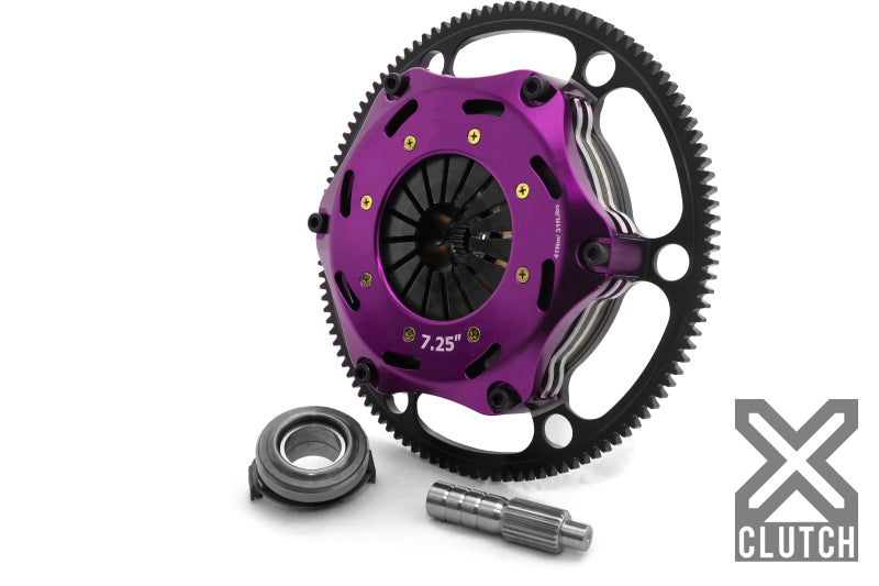 XClutch 02-05 Mazda Miata LS 1.8L 7.25in Twin Solid Ceramic Clutch Kit-thumbmail-1