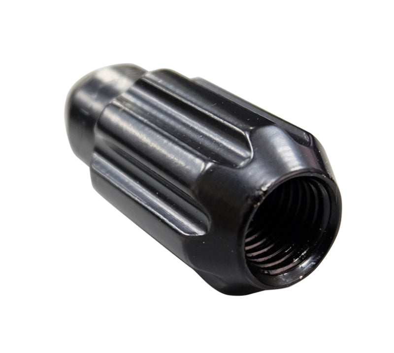 NRG 500 Series M12 X 1.5 Bullet Shape Steel Lug Nut Set - 21 Pc w/Lock Key - Black-thumbmail-11