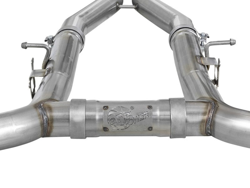 aFe MACH Force-Xp 3in 304 SS Cat-Back Exhaust 15-20 Dodge Charger Hellcat V8-6.2L/6.4L w/o Muffler-thumbmail-8