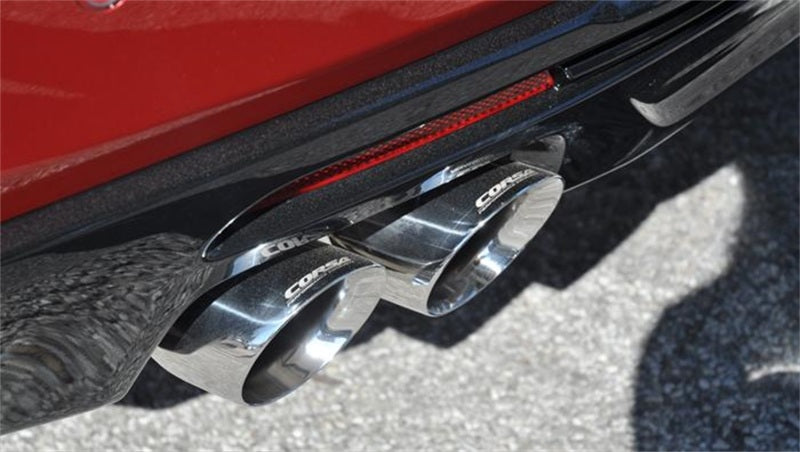Corsa 2016 Chevrolet Camaro SS 6.2L V8 2.75in Polished Sport Axle-Back Exhaust-thumbmail-2