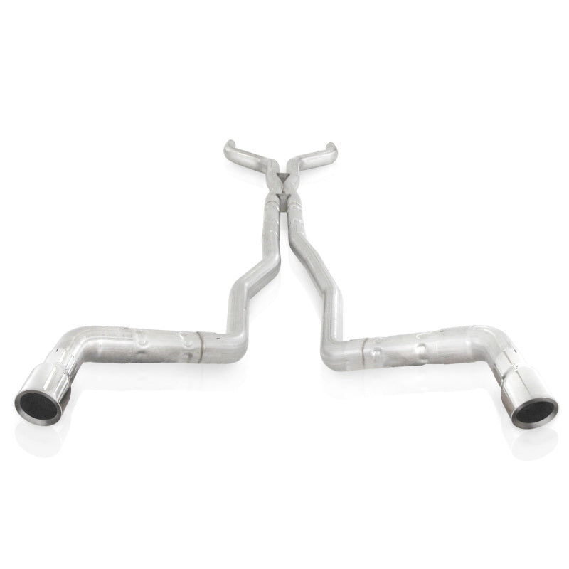 Stainless Works 10-15 Camaro 6.2L 3in Dual Chambered Catback System X-Pipe Factory Connect-thumbmail-2