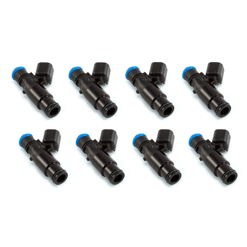 Injector Dynamics 1340cc Injector - 48mm Length - 14mm Top - 14mm Black Bottom Adaptor (Set of 8)-thumbmail-1