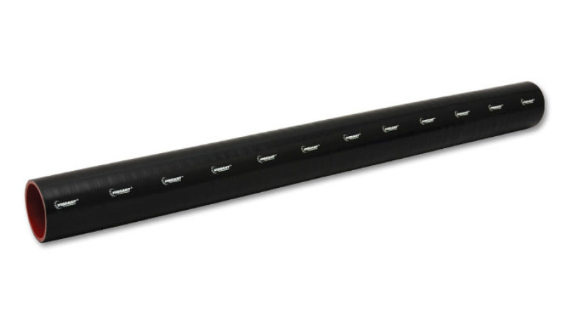 Vibrant 4 Ply Reinforced Silicone Straight Hose Coupling - 2in I.D. x 36in long (BLACK)-thumbmail-2