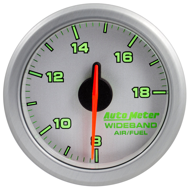 Autometer Airdrive 2-1/6in Wideband Air / Fuel Gauge 10:1-17:1 ARF Range - Silver-thumbmail-7