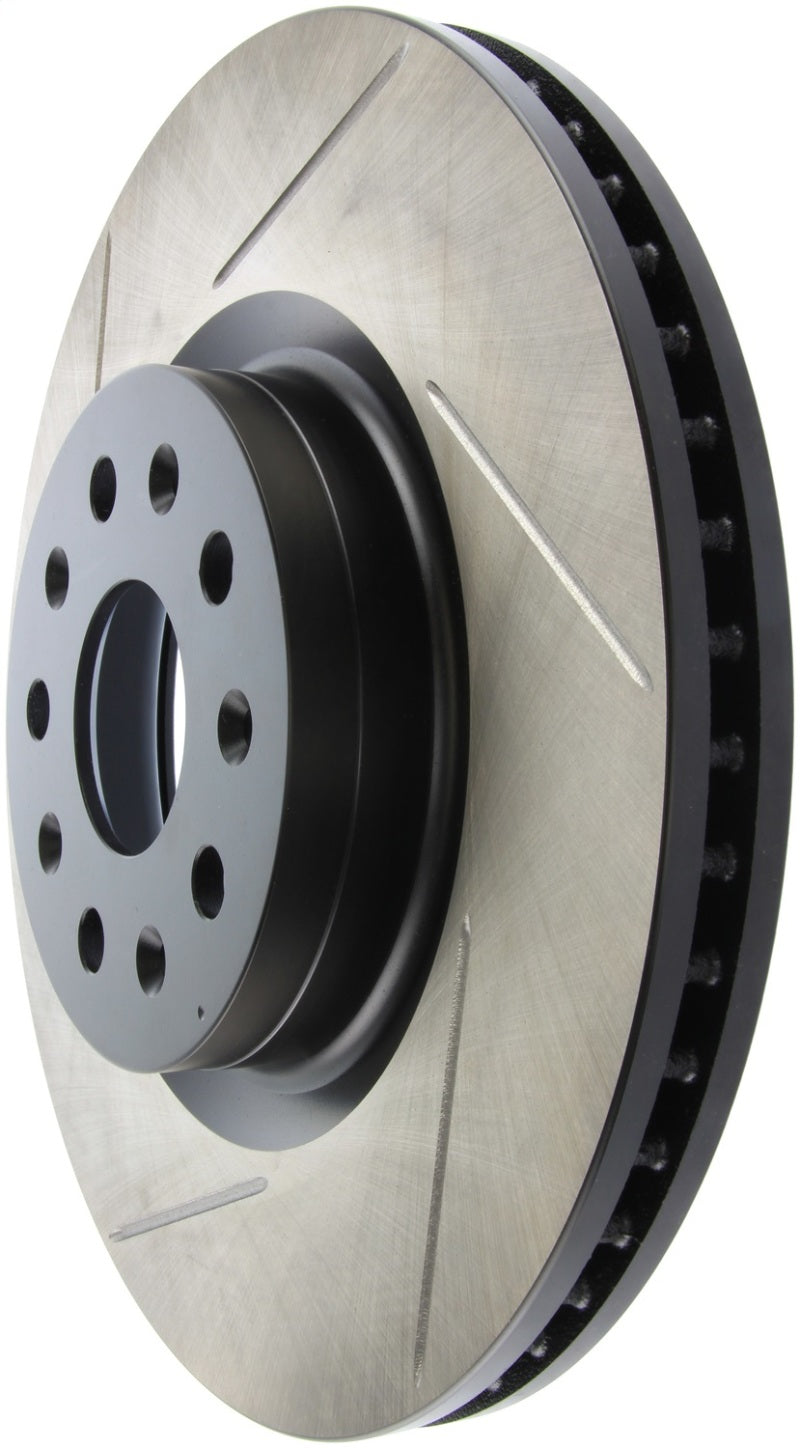 StopTech Sport Slot 16-18 Cadillac CT6 Slotted Front Right Rotor-thumbmail-1
