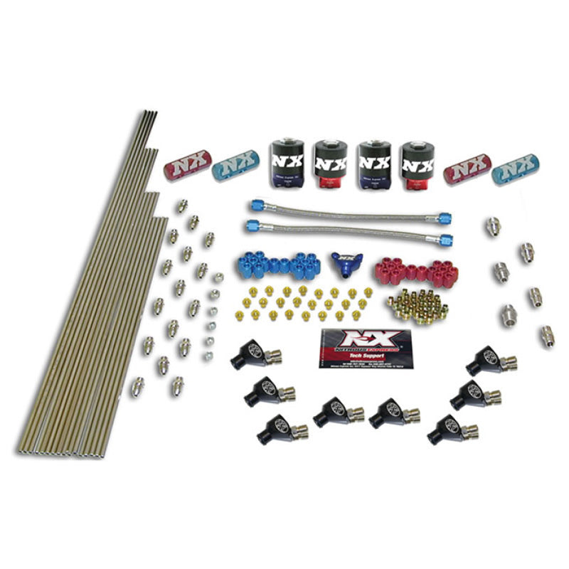 Nitrous Express 8 Cyl NXL Nozzle Intake Plumbing Kit (Incl Hardware)-thumbmail-2