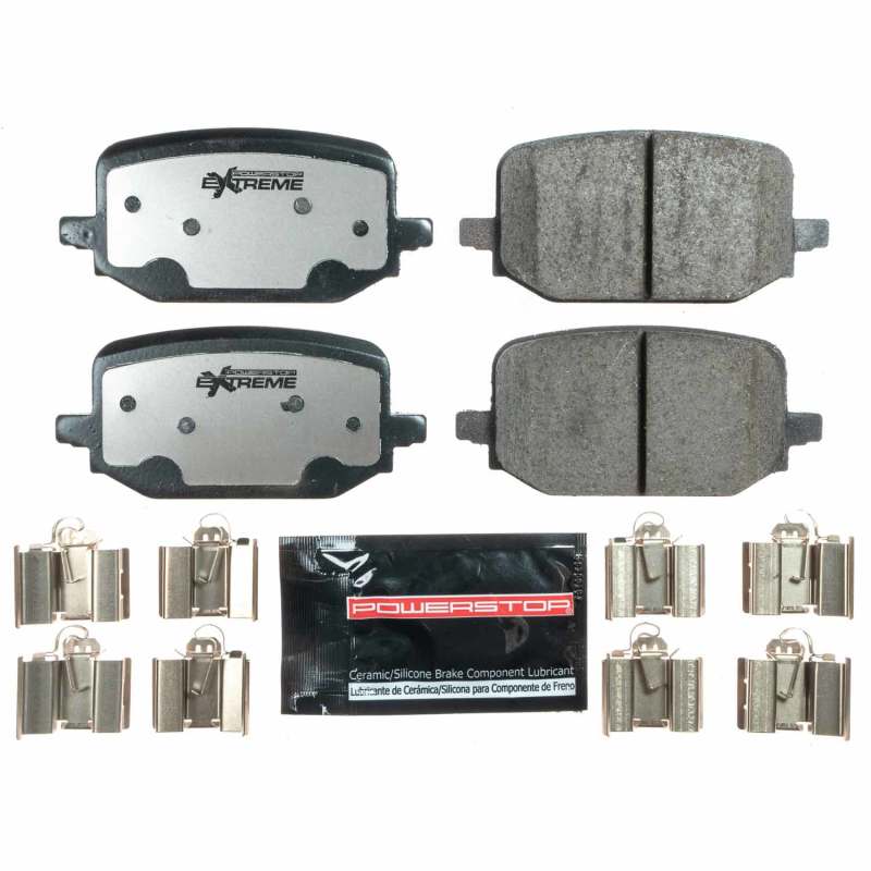 Power Stop 20-21 Ford Explorer Rear Z36 Truck & Tow Brake Pads w/Hardware-thumbmail-1