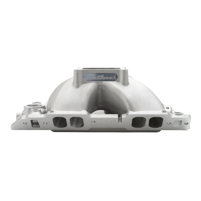 Edelbrock Manifold Chevy BB 9 8 Deck (Short) Super Victor 565 Thick Flange Rect Port Heads-thumbmail-24