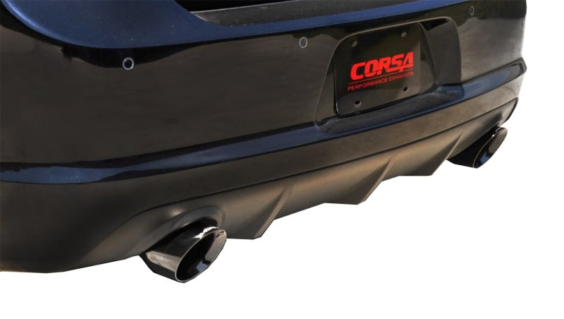 Corsa 12-13 Dodge Charger SRT-8 6.4L V8 Black Xtreme Cat-Back Exhaust-thumbmail-3