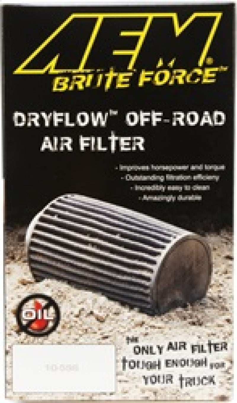 AEM Dryflow 3.5in. X 7in. Round Tapered Air Filter-thumbmail-17